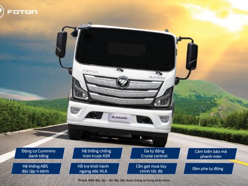 FOTON AUMARK S90 – XE TẢI 9 TẤN MẠNH MẼ, BỀN BỈ, TỐI ƯU HIỆU QUẢ VẬN TẢI